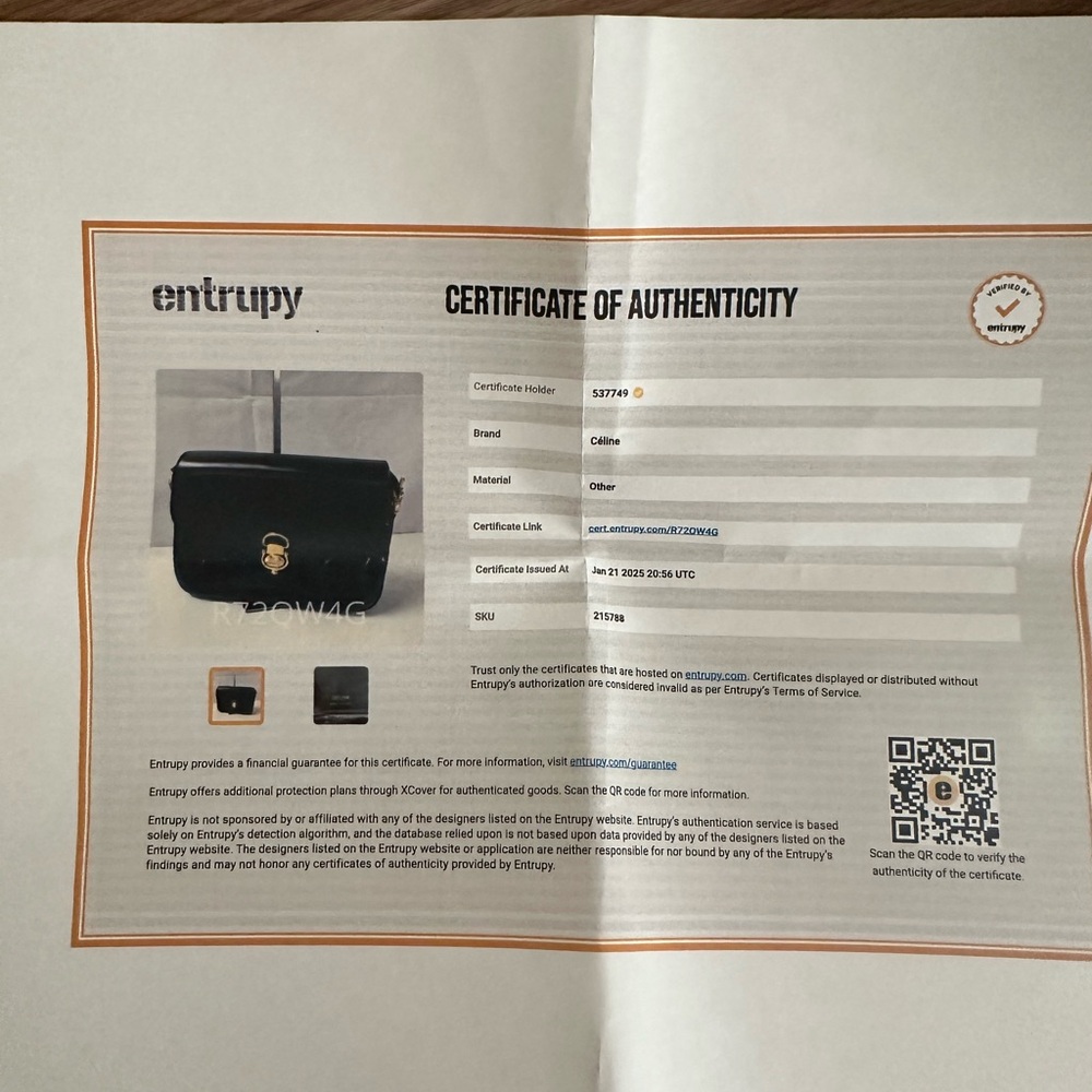 Vintage Celine Leather Shoulder Bag - Picture 5 of 11